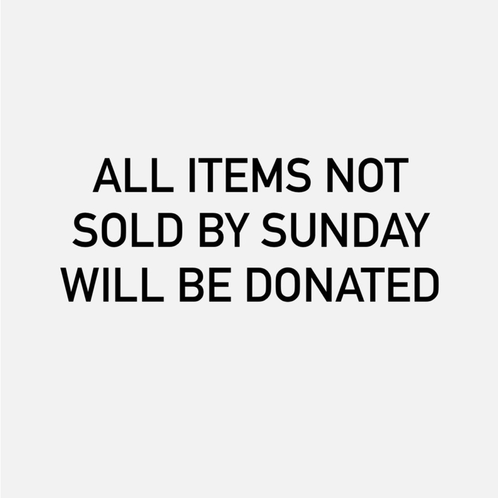 Closing sale